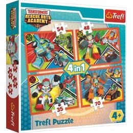 Puzzle Transformers 4v1 (35,48,54,70 dílků)