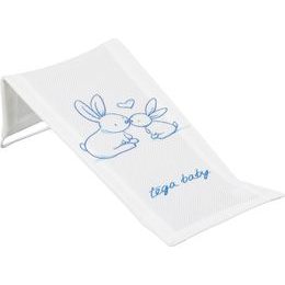 Látkové lehátko ke koupání Králíčci bílé