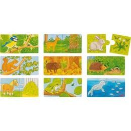 Hra minipuzzle - kdo co jí