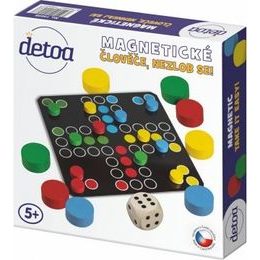 Člověče, nezlob se magnetické dřevo - společenská hra