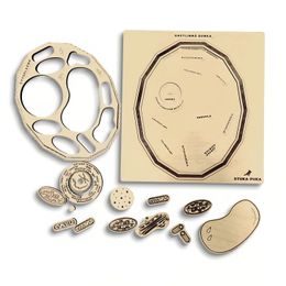 Rastlinná bunka - edukatívne puzzle - SLOVENSKÁ VERZIA