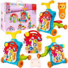 Interaktivní chodítko 5v1 s hracím stolečkem Music Stroller