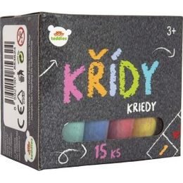 Křídy barevné chodníkové 15ks