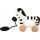 TREFL Edukační dřevěná tahací hračka Zebra