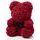Medvídek z růží bordo Rose Bear 40 cm