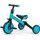Dětská tříkolka 3v1 Milly Mally Optimus blue