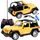 Terénní auto na dálkové ovládání Jeep Engine V8 1:16 žlutý