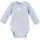 EEVI Kojenecké body s dlouhým rukávem Mellow modrá 74 (6-9m)