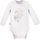 EEVI Kojenecké body s dlouhým rukávem Mellow bílá 62 (3-6m)