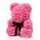Medvídek z růží růžový Rose Bear 40 cm