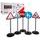 Dětské dopravní značky 70 cm Road Signs - 5 kusů