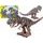 Tyranousaurus rex na baterie - hnědý