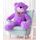 Plyšový medvěd Kvído 160 cm fialový