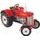 Traktor Zetor 50 Super - červený na klíček