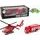 Hasičský set vrtulníku a autíčka