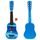 Ecotoys dětská dřevěná kytara Little Guitar modrá