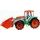 Auto Truxx traktor nakladač s figurkou