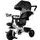 Dětská tříkolka s otočným sedadlem PRO300 černá