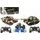 Tank RC 2ks tanková bitva + dobíjecí pack - maskáč