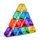 Learn & grow toys Magnetické dlaždice MALÉ ČTVERCE SET (36 kusů)