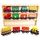 Doris dřevěný vláček pro děti Wooden Train 12 součástí