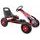 Dětská šlapací motokára s nafukovacími koly Formule 15 červená