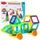 Majlo Toys magnetická stavebnice Mini Magical Magnet 128 dílů