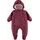 Kojenecká kombinéza s kapucí Bloom bordó 56 (0-3m)