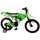 Dětské kolo Volare Motobike Green 16"