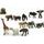 Zvířátka safari ZOO - mix druhů