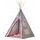 Ecotoys dětský indiánský stan TeePee s trojúhelníčky