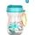 Canpol Babies Canpol babies Sportovní nekapající láhev se slámkou Pejsek - tyrkysová