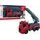Dětské hasičské auto se šroubovákem červené