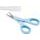 CHICCO Nůžky s kulatou špičkou modrá