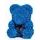 Medvídek z růží tmavě modrý Rose Bear 40 cm
