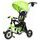 Majlo Toys dětská tříkolka Discovery T300 s nafukovacími koly zelená
