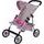 Alice sportovní kočárek pro panenku 9304 šedo-růžový