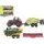 Sada farma - traktor s příslušenstvím 4ks
