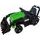 Elektrický zelený traktor ZP1001B s přední radlicí
