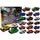 Majlo Toys sestava 20 kovových autíček Metal Cars