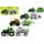 Traktor s přívěsem - mix 6 druhů