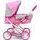 Hluboký kočárek pro panenky MILLY MALLY Alice Prestige Pink