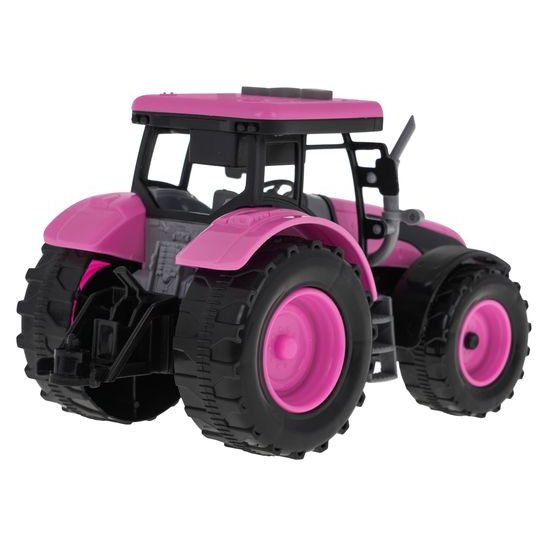 Dětský interaktivní traktor Pink Farmer