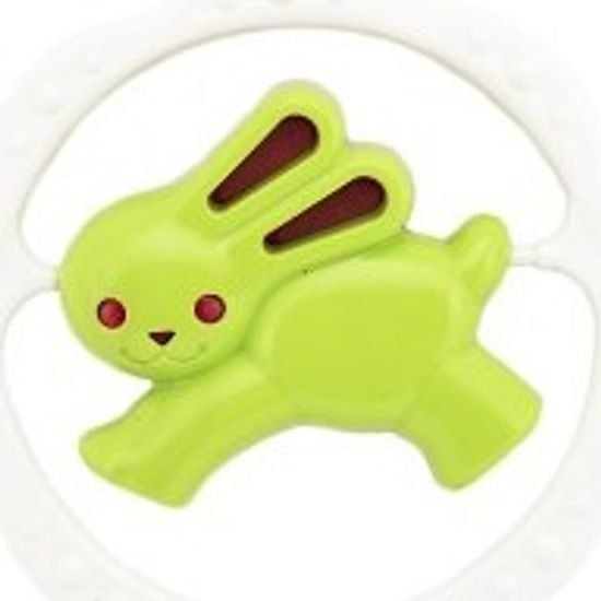 Chrastítko Medvěd/Zajíc - mix 4 barvy