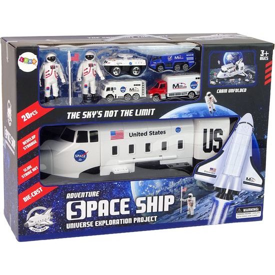 Sada vesmírného letadla s vozidly a doplňky