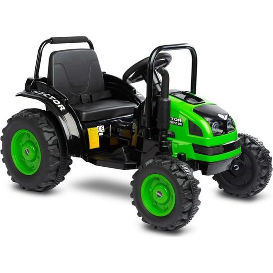 Elektrický traktor Hector zelený