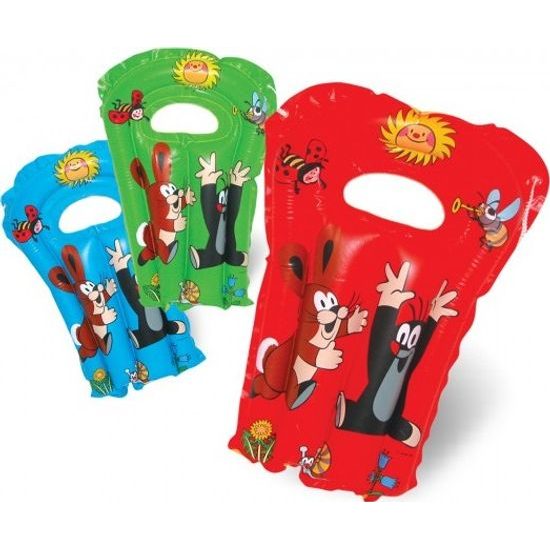 Lehátko nafukovací s průzorem - krtek - mix 3 barvy