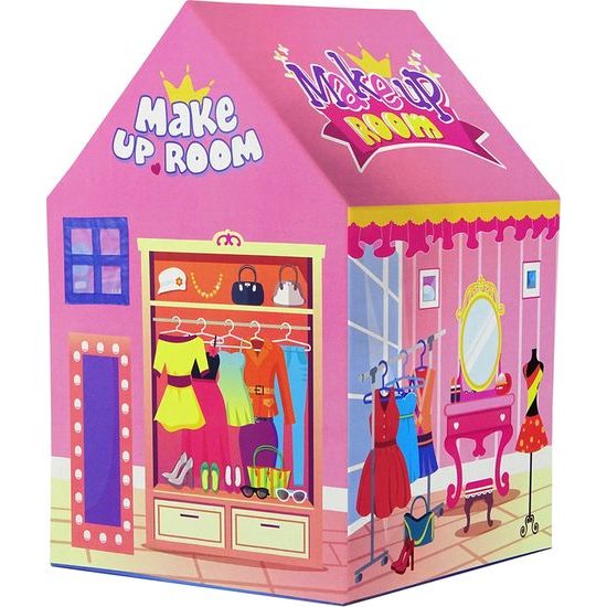Dětský stan růžový Make-up room
