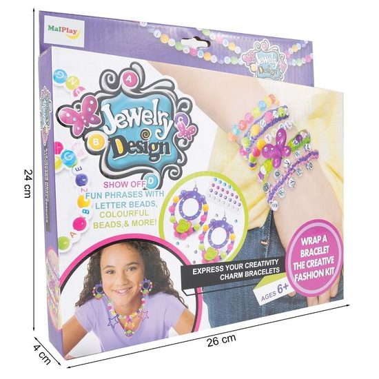 Kreativní sada na výrobu náramků s příslušenstvím Jewelry Design