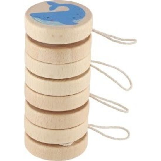 Jojo dřevěné - zvířátka - mix 4 druhy